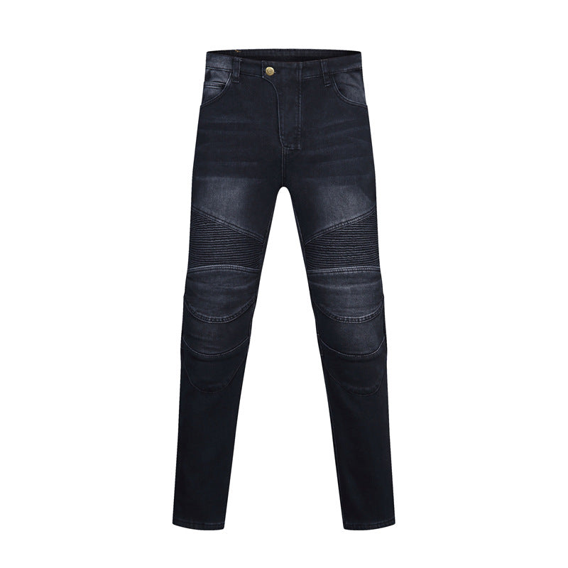Men's Thermal Lined Motorcycle Riding Jeans
