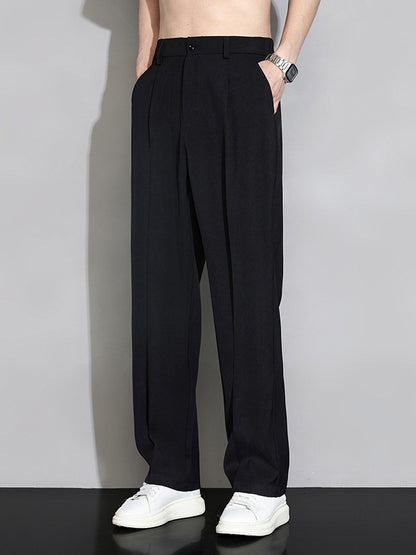Comfort Ice Silk Flexible Casual Pants