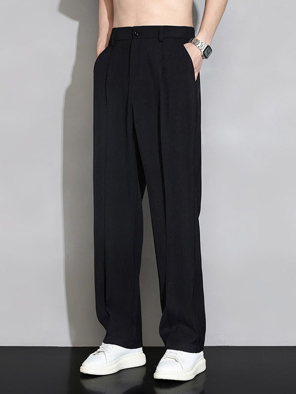 Comfort Ice Silk Flexible Casual Pants