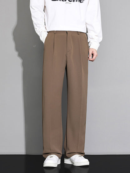 Comfort Ice Silk Flexible Casual Pants
