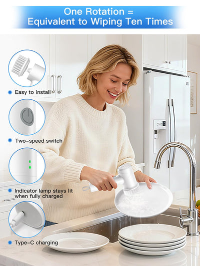 5 IN 1 Electric Magic Cleaning Brush