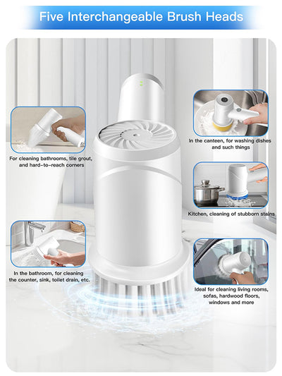 5 IN 1 Electric Magic Cleaning Brush
