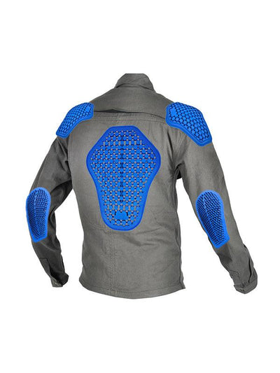 Men's Retro Windproof and Anti-fall Cycling Long Sleeve Shirt