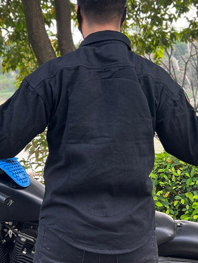 Men's Retro Casual Anti Fall Cycling Long Sleeve Shirt