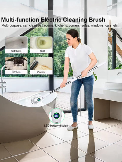 Multi-functional Electric Spin Scrubber