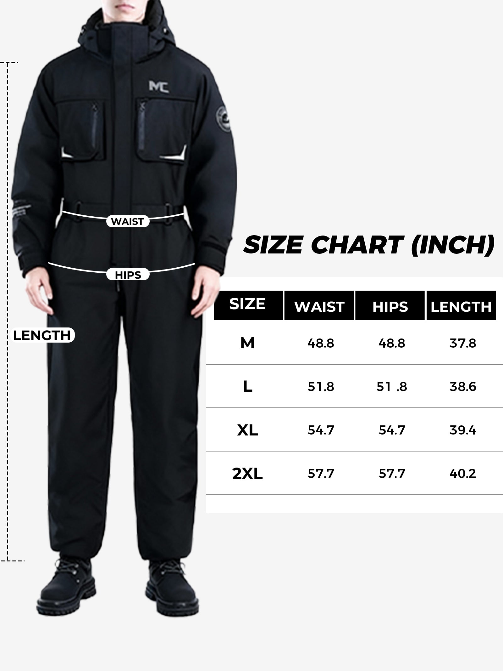 Winter Outdoor Insulated Riding One-Piece – Mclula
