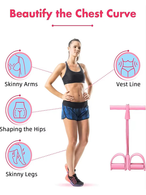 Elastic Resistance Band for Stretching and Slimming