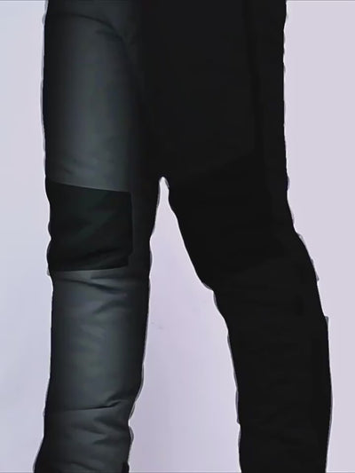 High-Viz Thermal Riding Pants - Full-Length Zips & CE Armor